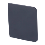 Ajax AJ-SIDEBUTTON-1G2W-GRA Panel táctil para un interruptor de luz - Compatible con AJ-LIGHTCORE-1G / -2W -
