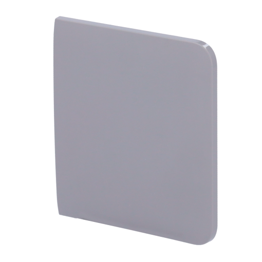 Ajax AJ-SIDEBUTTON-1G2W-GRE Panel táctil para un interruptor de luz - Compatible con AJ-LIGHTCORE-1G / -2W -