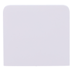 Ajax AJ-SIDEBUTTON-1G2W-W-VERT Panel táctil para un interruptor de luz vertical - Compatibilidad AJ-LIGHTCORE-1G-VERT /