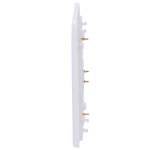 Ajax AJ-SIDEBUTTON-1G2W-W-VERT Panel táctil para un interruptor de luz vertical - Compatibilidad AJ-LIGHTCORE-1G-VERT /