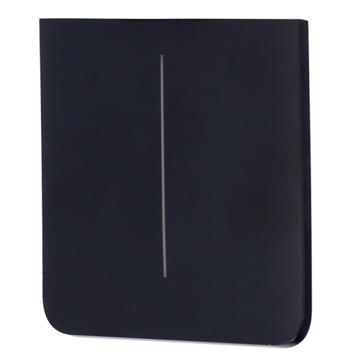 Ajax AJ-SIDEBUTTON-2G-B-VERT Panel táctil para interruptor de luz doble - Compatible con AJ-LIGHTCORE-2G-VERT -