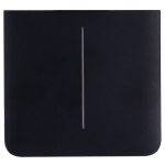 Ajax AJ-SIDEBUTTON-2G-B-VERT Panel táctil para interruptor de luz doble - Compatible con AJ-LIGHTCORE-2G-VERT -