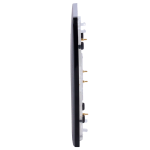 Ajax AJ-SIDEBUTTON-2G-B-VERT Panel táctil para interruptor de luz doble - Compatible con AJ-LIGHTCORE-2G-VERT -
