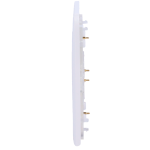 Ajax AJ-SIDEBUTTON-2G-W-VERT Panel táctil para interruptor doble vertical - Compatible con AJ-LIGHTCORE-2G-VERT -
