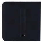 Ajax AJ-SIDEBUTTON-DIMMER-B Panel táctil para interruptor de luz regulable - Compatible con AJ-LIGHTCORE-DIMMER-VERT -