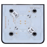 Ajax AJ-SIDEBUTTON-DIMMER-B-VERT Panel táctil para interruptor de luz regulable - Compatible con AJ-LIGHTCORE-DIMMER-VERT -