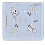 Ajax AJ-SIDEBUTTON-DIMMER-W-VERT Panel táctil para interruptor de luz regulable - Compatible con AJ-LIGHTCORE-DIMMER-VERT -