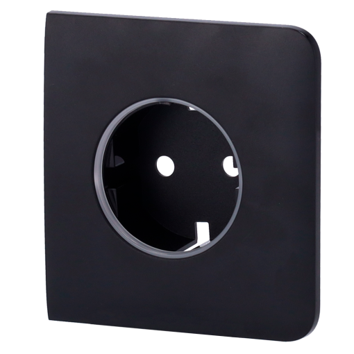 Ajax AJ-SIDECOVER-B Tapa lateral para enchufe básico tipo F - Compatible con AJ-OUTLETCORE-BASIC - Protección
