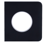 Ajax AJ-SIDECOVER-SMART-B Tapa lateral para enchufe inteligente tipo F - Compatible con AJ-OUTLETCORE-SMART - Indicador