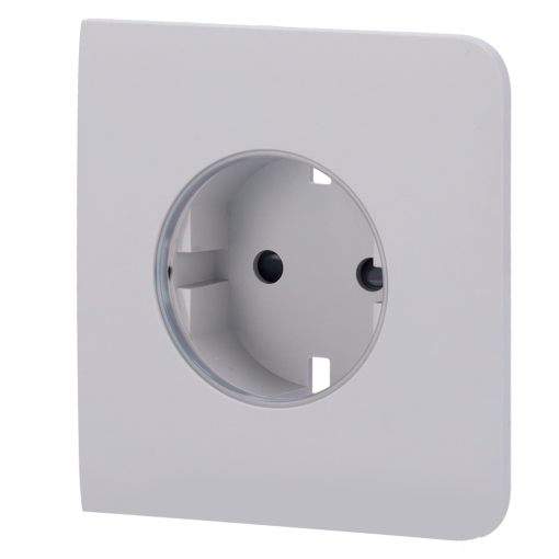 Ajax AJ-SIDECOVER-SMART-FOG Tapa lateral para enchufe inteligente tipo F - Compatible con AJ-OUTLETCORE-SMART - Indicador