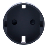 Ajax AJ-SIDECOVER-SMART-GRA Tapa lateral para enchufe inteligente tipo F - Compatible con AJ-OUTLETCORE-SMART - Indicador