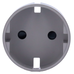 Ajax AJ-SIDECOVER-SMART-GRE Tapa lateral para enchufe inteligente tipo F - Compatible con AJ-OUTLETCORE-SMART - Indicador