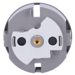 Ajax AJ-SIDECOVER-SMART-GRE Tapa lateral para enchufe inteligente tipo F - Compatible con AJ-OUTLETCORE-SMART - Indicador