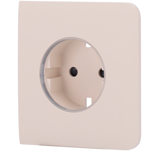 Ajax AJ-SIDECOVER-SMART-IVO Tapa lateral para enchufe inteligente tipo F - Compatible con AJ-OUTLETCORE-SMART - Indicador
