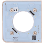 Ajax AJ-SIDECOVER-SMART-IVO Tapa lateral para enchufe inteligente tipo F - Compatible con AJ-OUTLETCORE-SMART - Indicador