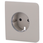 Ajax AJ-SIDECOVER-SMART-OLI Tapa lateral para enchufe inteligente tipo F - Compatible con AJ-OUTLETCORE-SMART - Indicador