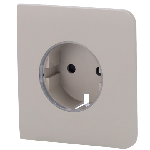 Ajax AJ-SIDECOVER-SMART-OLI Tapa lateral para enchufe inteligente tipo F - Compatible con AJ-OUTLETCORE-SMART - Indicador