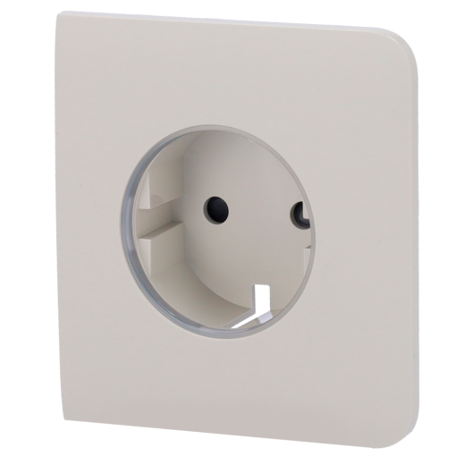 Ajax AJ-SIDECOVER-SMART-OYS Tapa lateral para enchufe inteligente tipo F - Compatible con AJ-OUTLETCORE-SMART - Indicador