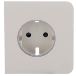 Ajax AJ-SIDECOVER-SMART-OYS Tapa lateral para enchufe inteligente tipo F - Compatible con AJ-OUTLETCORE-SMART - Indicador