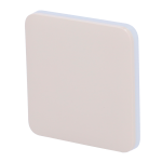 Ajax AJ-SOLOBUTTON-1G2W-IVO Panel táctil para un interruptor de luz - Compatible AJ-LIGHTCORE-1G / -2W - Retroiluminación