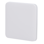 Ajax AJ-SOLOBUTTON-1G2W-W Panel táctil para interruptor de luz - Compatible con AJ-LIGHTCORE-1G / -2W - Retroiluminación