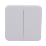 Ajax AJ-SOLOBUTTON-2G-FOG Panel táctil para interruptor de luz doble - Compatibilidad con AJ-LIGHTCORE-2G -