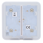 Ajax AJ-SOLOBUTTON-2G-OYS Panel táctil para interruptor de luz doble - Compatibilidad con AJ-LIGHTCORE-2G -