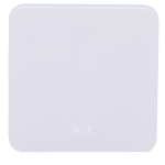 Ajax AJ-SOLOBUTTON-DIMMER-W Panel táctil para interruptor de luz regulable - Compatible con AJ-LIGHTCORE-DIMMER -