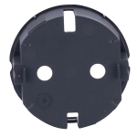 Ajax AJ-SOLOCOVER-GRA Tapa para enchufe básico tipo F - Compatible con AJ-OUTLETCORE-BASIC - Protección contra