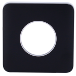 Ajax AJ-SOLOCOVER-SMART-B Tapa frontal para enchufe inteligente tipo F - Compatible con AJ-OUTLETCORE-SMART - Indicador