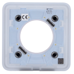 Ajax AJ-SOLOCOVER-SMART-B Tapa frontal para enchufe inteligente tipo F - Compatible con AJ-OUTLETCORE-SMART - Indicador