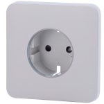 Ajax AJ-SOLOCOVER-SMART-FOG Tapa frontal para enchufe inteligente tipo F - Compatible con AJ-OUTLETCORE-SMART - Indicador