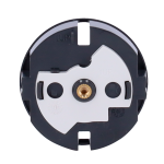 Ajax AJ-SOLOCOVER-SMART-GRA Tapa frontal para enchufe inteligente tipo F - Compatible con AJ-OUTLETCORE-SMART - Indicador