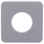 Ajax AJ-SOLOCOVER-SMART-GRE Tapa frontal para enchufe inteligente tipo F - Compatible con AJ-OUTLETCORE-SMART - Indicador