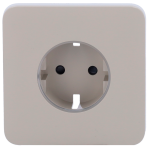 Ajax AJ-SOLOCOVER-SMART-OLI Tapa frontal para enchufe inteligente tipo F - Compatible con AJ-OUTLETCORE-SMART - Indicador