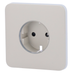 Ajax AJ-SOLOCOVER-SMART-OYS Tapa frontal para enchufe inteligente tipo F - Compatible con AJ-OUTLETCORE-SMART - Indicador
