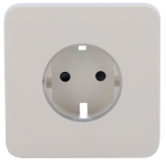 Ajax AJ-SOLOCOVER-SMART-OYS Tapa frontal para enchufe inteligente tipo F - Compatible con AJ-OUTLETCORE-SMART - Indicador