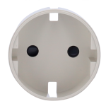 Ajax AJ-SOLOCOVER-SMART-OYS Tapa frontal para enchufe inteligente tipo F - Compatible con AJ-OUTLETCORE-SMART - Indicador