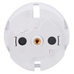 Ajax AJ-SOLOCOVER-SMART-W Tapa frontal para enchufe inteligente tipo F - Compatible con AJ-OUTLETCORE-SMART - Indicador