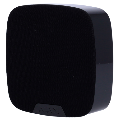 Ajax AJ-SPEAKERPHONE-B Módulo de voz inalámbrico - Inalámbrico 868 MHz Jeweller - Presión sonora máxima 103 dB -