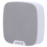 Ajax AJ-SPEAKERPHONE-W Módulo de voz inalámbrico - Inalámbrico 868 MHz Jeweller - Presión sonora máxima 103 dB -