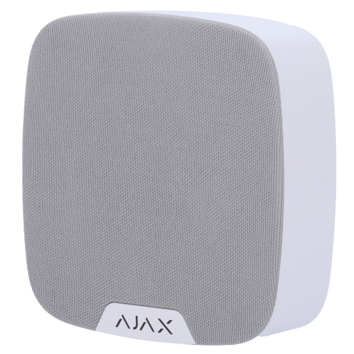 Ajax AJ-SPEAKERPHONE-W Módulo de voz inalámbrico - Inalámbrico 868 MHz Jeweller - Presión sonora máxima 103 dB -