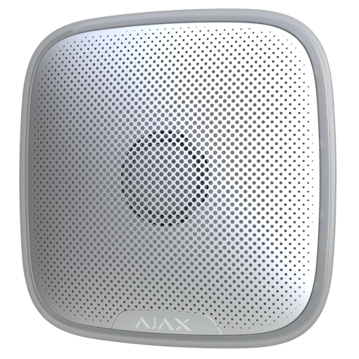 Ajax AJ-STREETSIREN-W-DUMMY Carcasa para sirena exterior - AJ-STREETSIREN-W - Instalación sencilla - Incluye SmartBracket