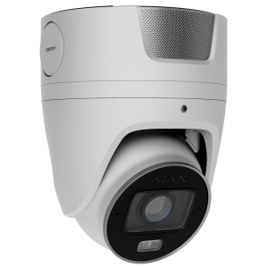 Ajax AJ-TURRETCAM-4-HLVF-S-W Cámara IP Superior Turret 4 Megapíxel Ajax - 1/1.8" Progressive Scan CMOS - Lente