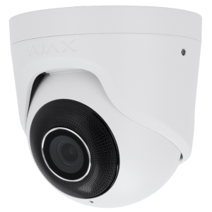 Ajax AJ-TURRETCAM-5-W Cámara IP Turret 5 Megapixel Ajax - Progressive Scan CMOS - Lente 2.8 mm, Ranura MicroSD hasta