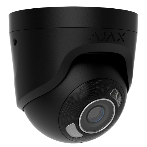 Ajax AJ-TURRETCAM-8-0400-HL-B Cámara IP Turret 8 Megapixel Ajax - 1/2.7" Progressive Scan CMOS - Lente 4 mm | Ranura