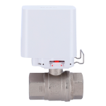 Ajax AJ-WATERSTOP-1-W Electroválvula de cierre de agua - Válvula Bonomi de 1" (DN 25) - Compatible con tuberías de