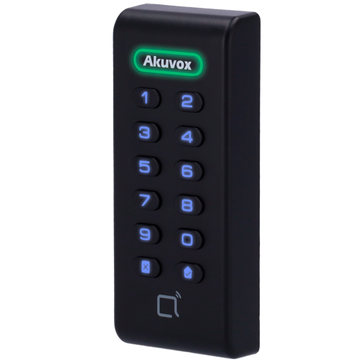 Akuvox AK-ACR-CRP11 Lector de acceso - Acceso por tarjeta EM/MF y PIN - Indicador LED y acústico - Wiegand 26/34 -
