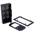 Akuvox AK-BR-E16C-F Panel frontal y caja de registro encastrada - Específica para Akuvox AK-E16Cy AK-A05C - Panel: