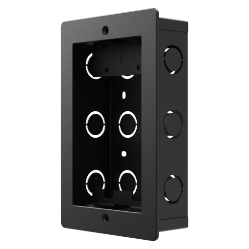 Akuvox AK-BR-R20A-BLACK-F Panel frontal y caja de registro encastrada - Específica para Akuvox AK-R20A-BLACK - Panel: